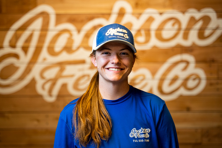 Jackson TN fence contractor team member - Caitlyn Stack