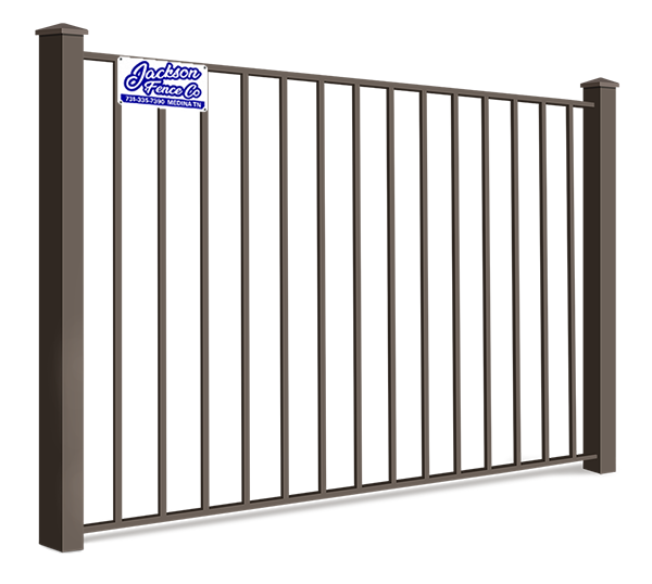 Aluminum fence features popular with Jackson Tennessee