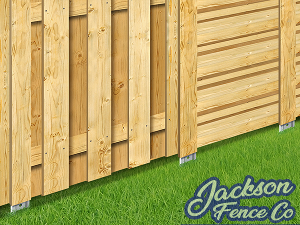 Posts available for all wood fence styles