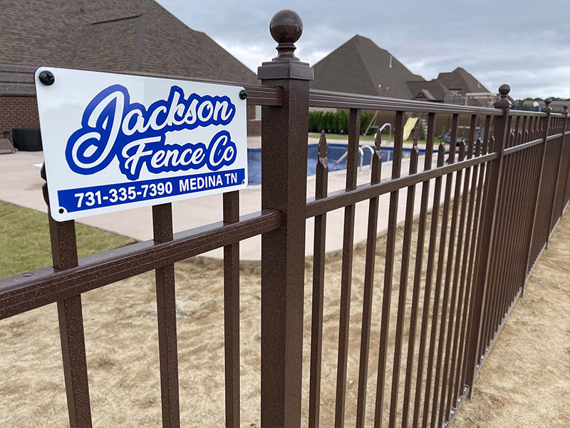 Residential aluminum fence company in the Jackson Tennessee area.