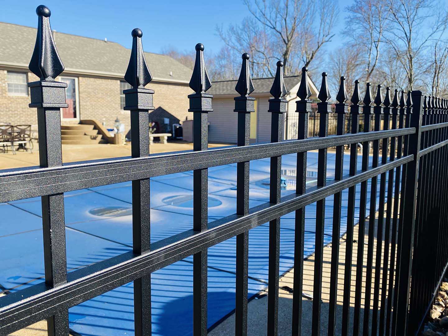 Residential Ornamental Steel fence company in the Jackson Tennessee area.