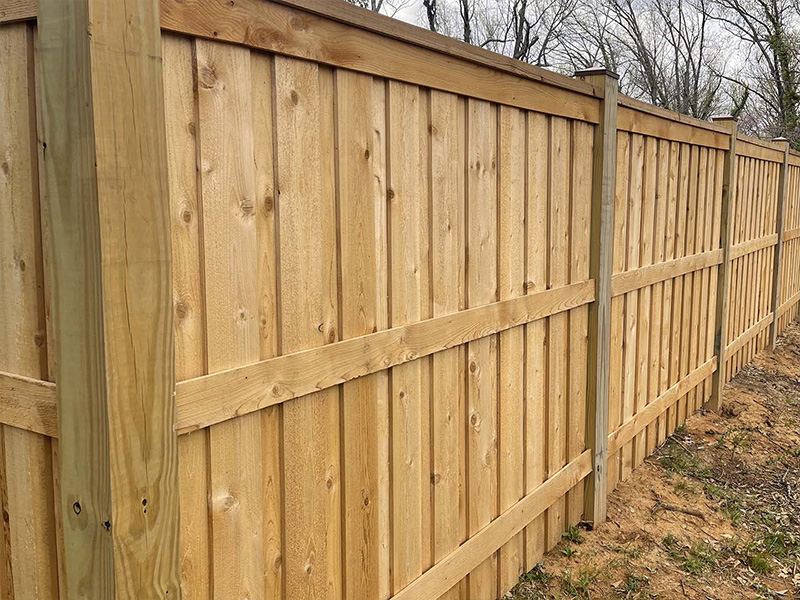 Cordova Tennessee wood privacy fencing