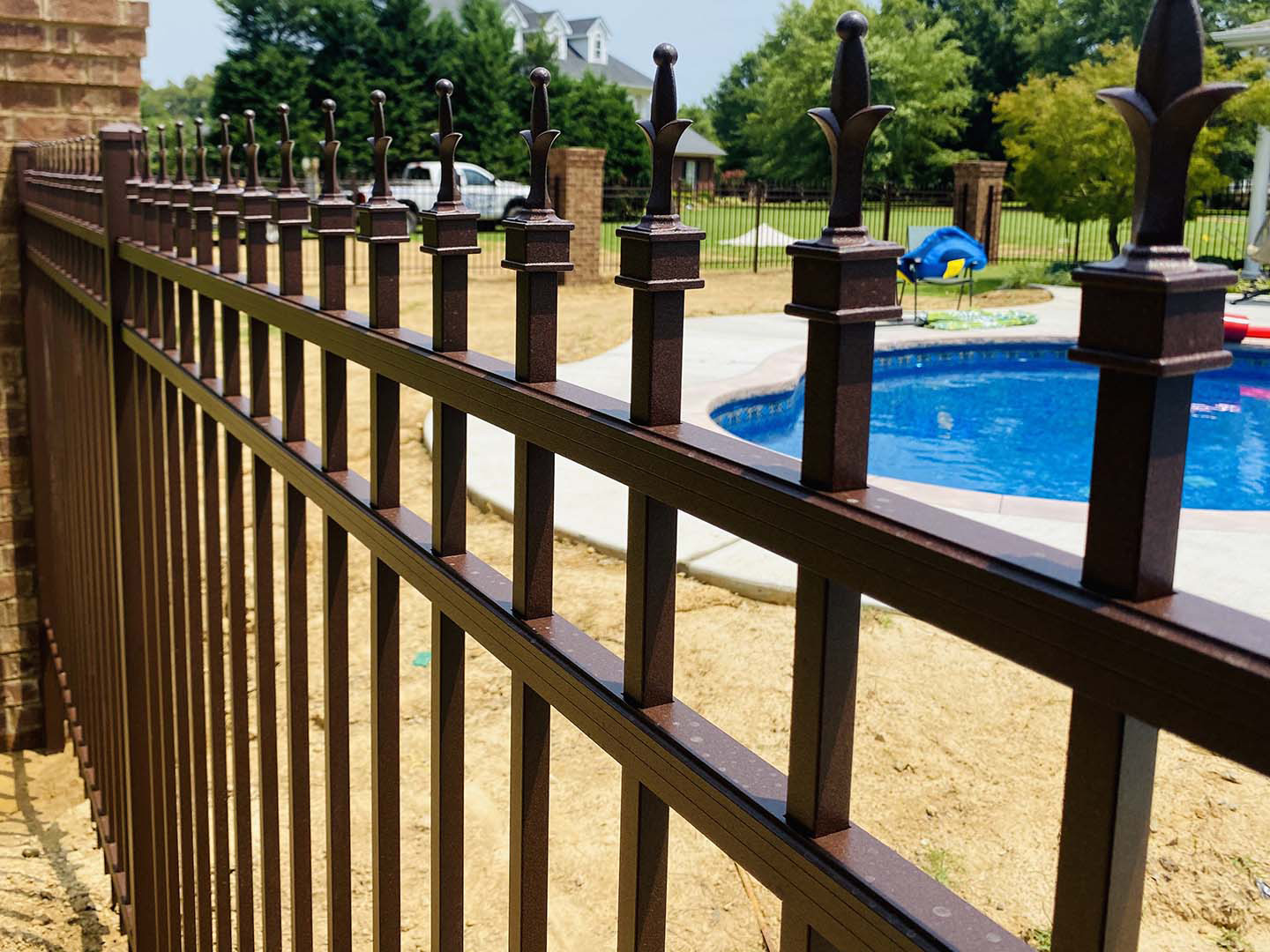 aluminum fence  Milan Tennessee