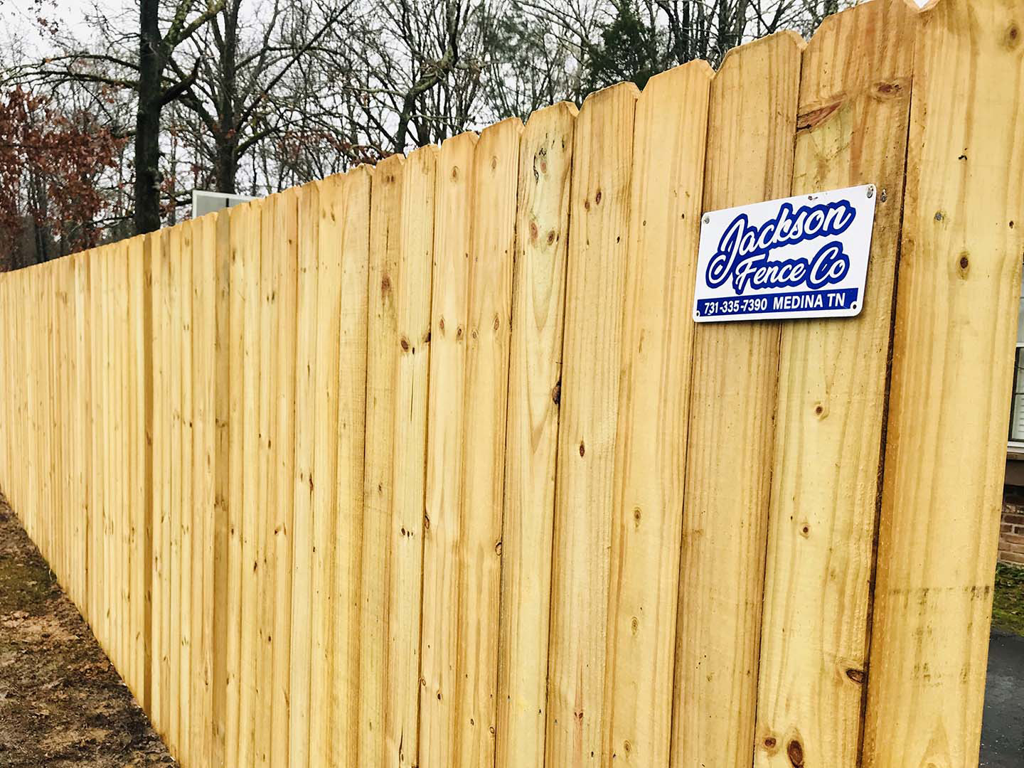 wood fence  Trenton Tennessee
